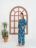 Stylish Collection Enchant Pret Linen Printed Co-Ord Set-Rose Teal