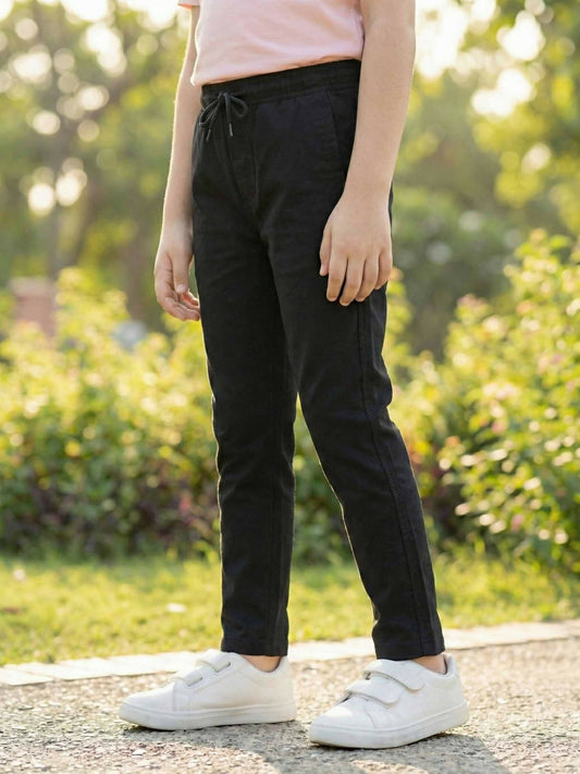 Velvour Imported Popcorn Trouser-VWT47-CT