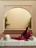 Binilyas Mashriq Luxury Lawn'26 Embroidered Unstitched 3-Piece Suit-D-113-B