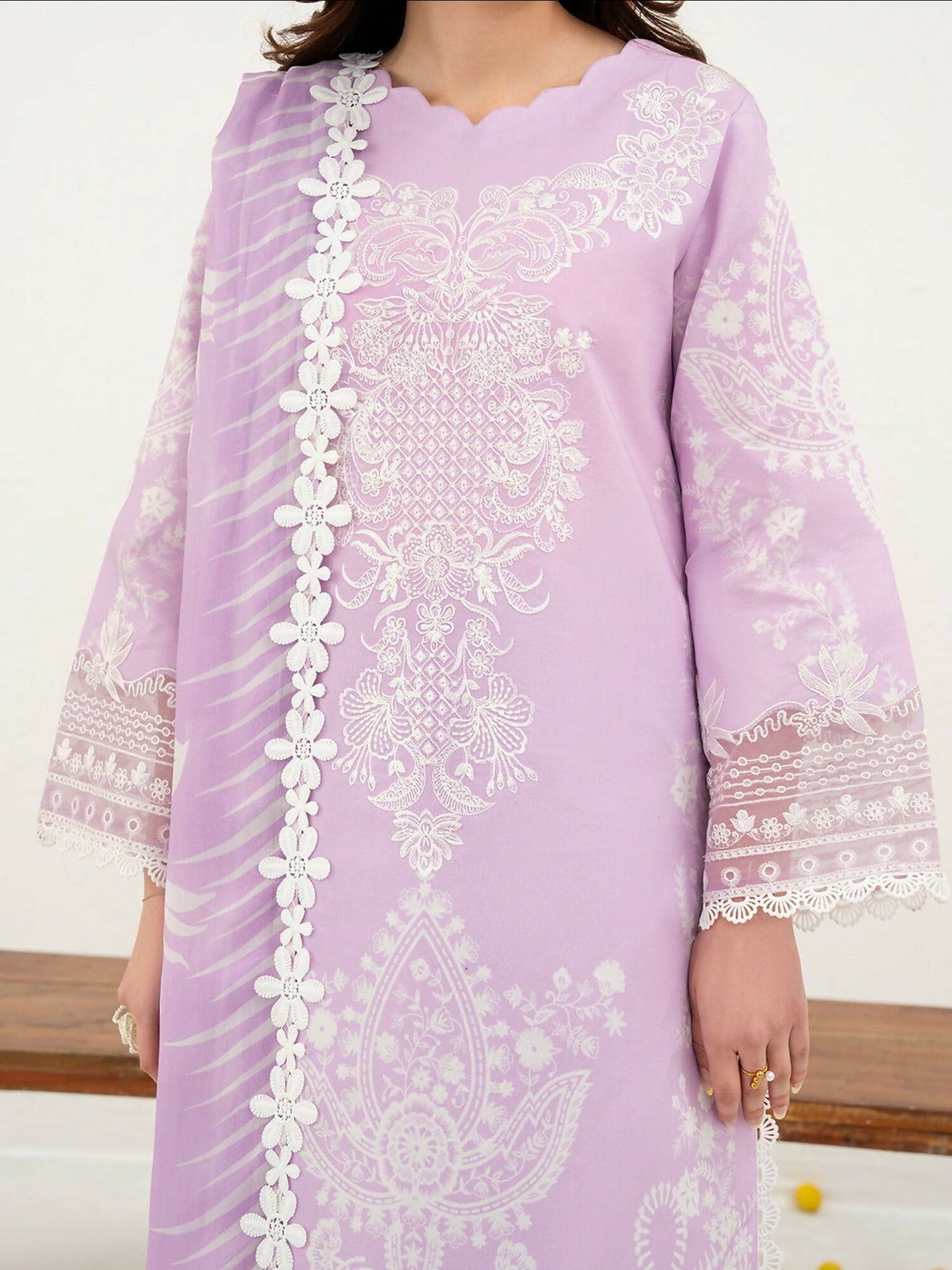Mahnur Anaya Lawn Vol-1 Embroidered Stitched 3-Piece Suit-ANA-009