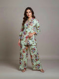 Bin Shaukat Lawn Printed Unstitched 2-Piece Suit-C-57