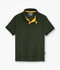 Velvour Boys Pique Tipping Collar Polo Shirt-VP11-D