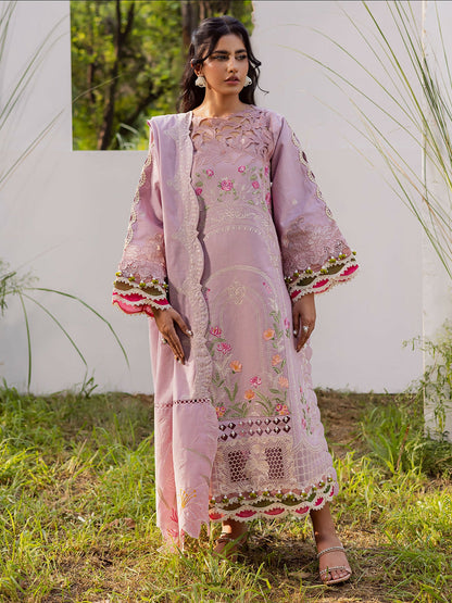 Parishay Winterwood Tales Khaddar Embroidered Unstitched 3-Piece Suit- WW - 10