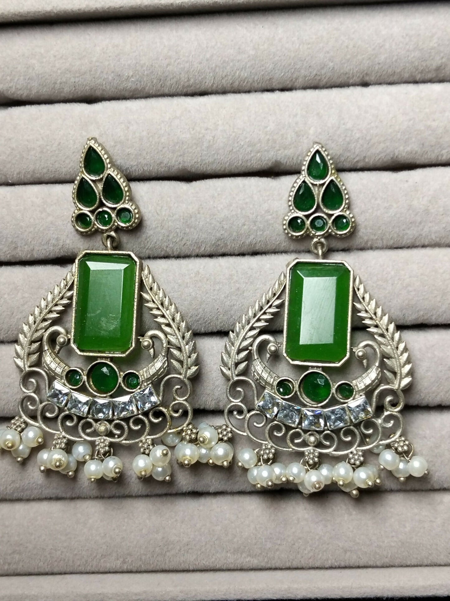 H&A Jewellery Oxidized Brass Handmade Earrings