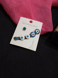 Joyels Stainless Steel Evil Eye Earcuff Set
