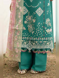 Qalamkar Qlinekari Lawn Embroidered Unstitched 3-Piece Suit-DC-08 Elida
