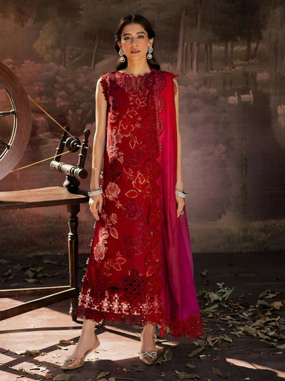 Parishay Enchanted Tales Lawn Embroidered Unstitched 3-Piece Suit-ET- 04