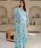 Noori Silk Embroidered Stitched 3-Piece Suit