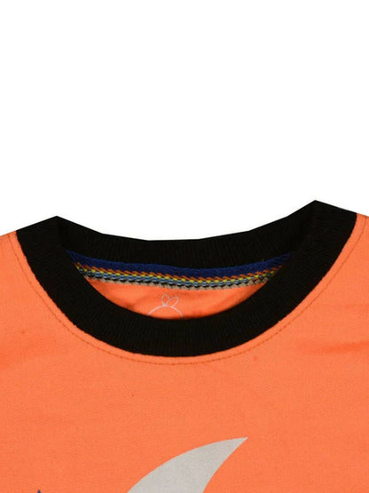 Funky's kid's Moon Star Printed Sweat Shirt-10188