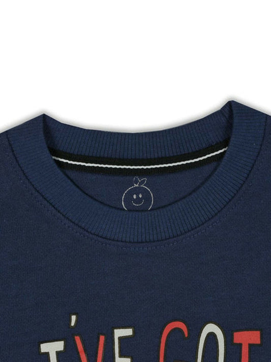 Funky's Kid's I've Got Goals Printed Sweat Shirt-10213