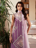 Binilyas Mehroze Luxury Lawn Embroidered Unstitched 3-Piece Suit-96 - A