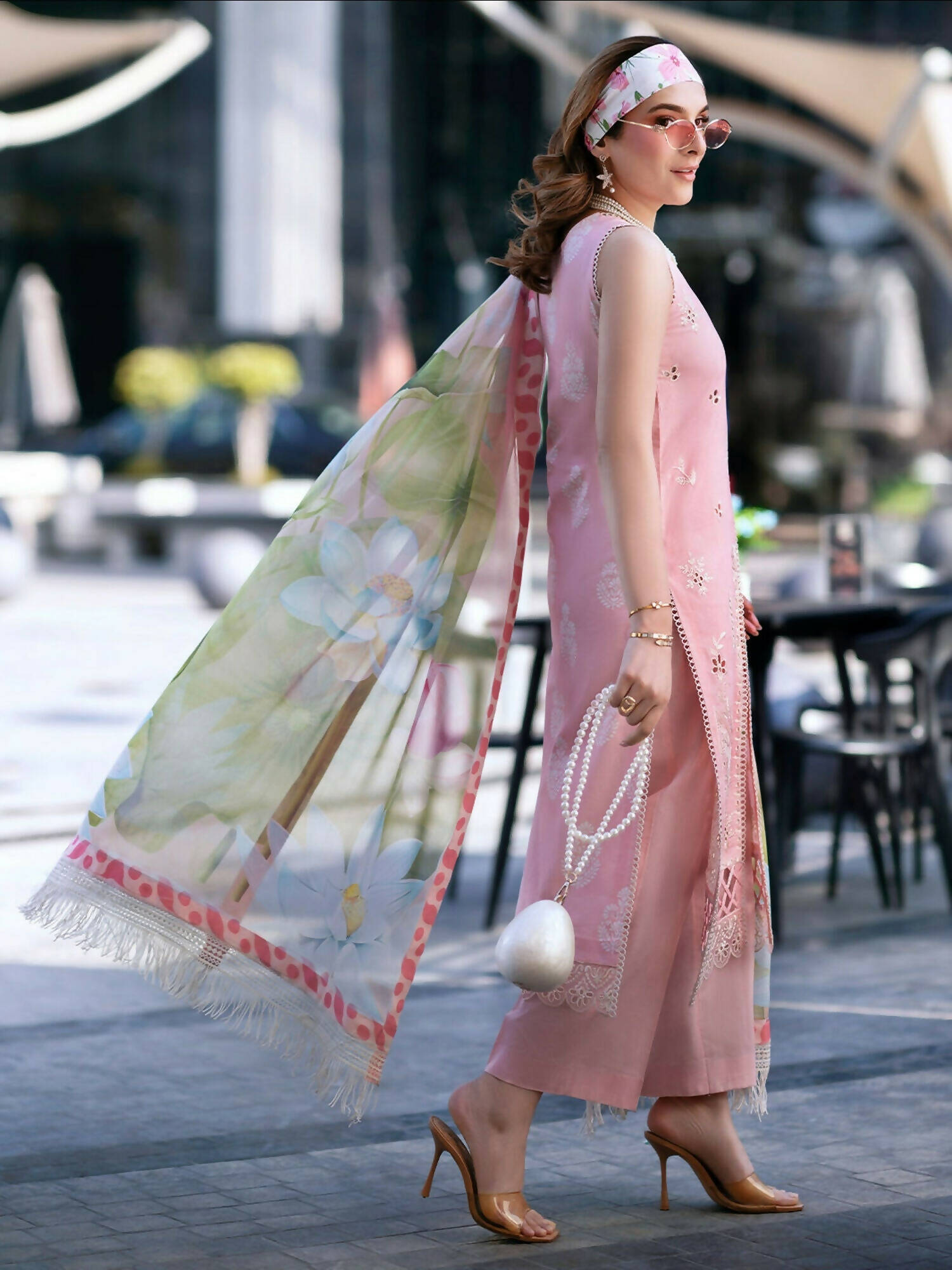 Mahnur Broadway Luxury Lawn'26 Embroidered Stitched 3-Piece Suit-BW-008