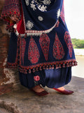 Hussain Rehar Karandi'25 Embroidered Unstitched 3-Piece Suit-Gulbano
