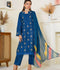 HU Studios Marjaan Collection Embroidered Stitched 3-Piece Suit-Zahraa