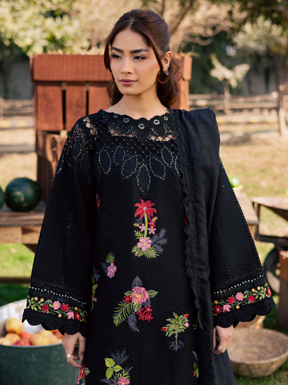 Parishay Summer Queen Vol 2 Lawn Embroidered Unstitched 3-Piece Suit-SQU-11