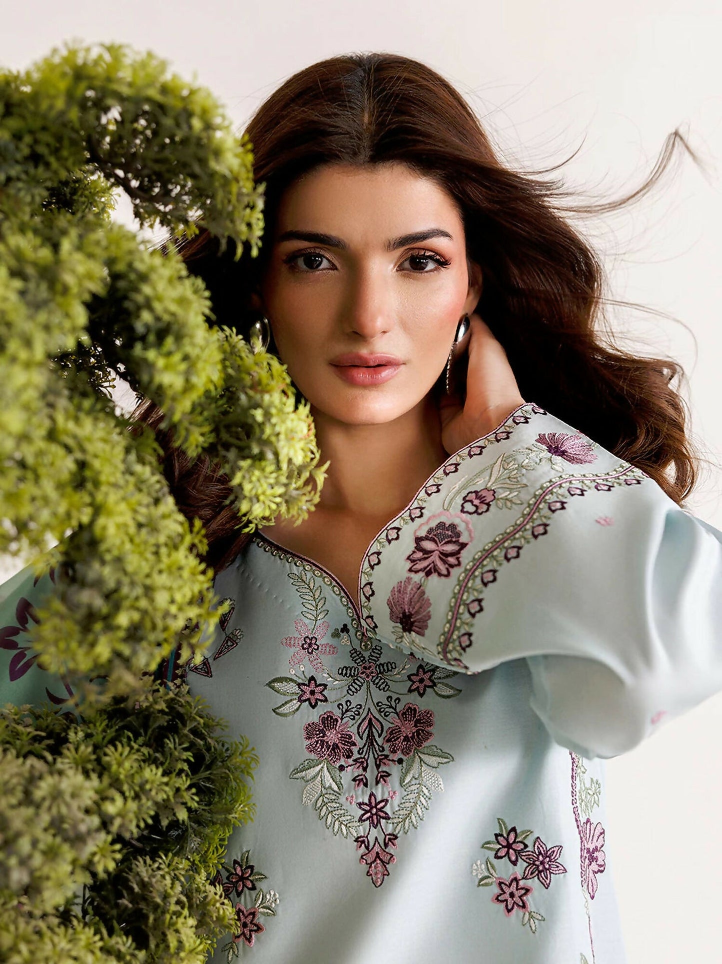 Panache Apparel Mistfall Vol II Cotton Embroidered Stitched Suit-Mirelle