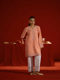 Joolie By Saira Rizwan Lawn Embroidered Stitched 2-Piece Suit-Joolie Peach-JBP25-05