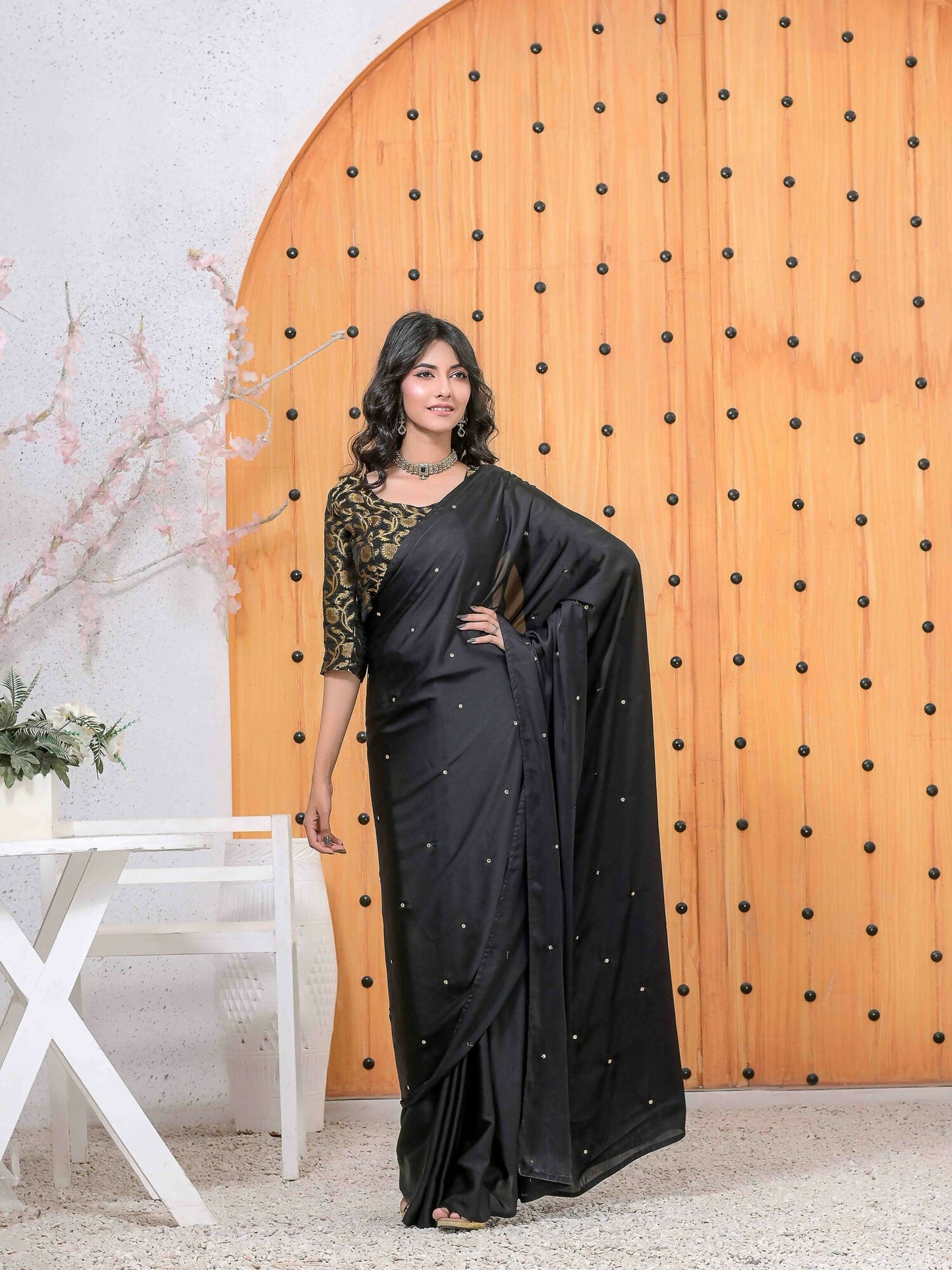 Ruby's Couture Ashiyana Silk Saree-Nisha