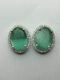 H&A Jewellery One Carat American Diamond Stud Earrings