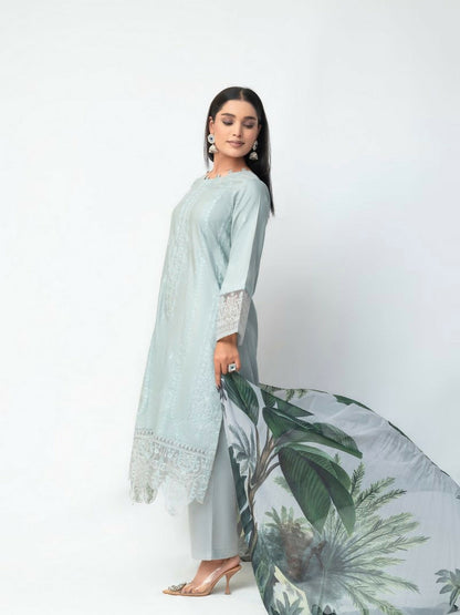 Imran Aftab Isla Winter Khaddar Embroidered Unstitched 3-Piece Suit-IAKC-UF-22