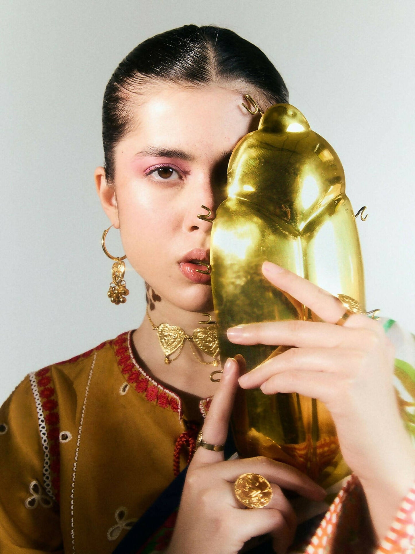 Jugnu by Hussain Rehar SS'25 Edit II Cotton Embroidered Unstitched 3-Piece Suit-TANIM