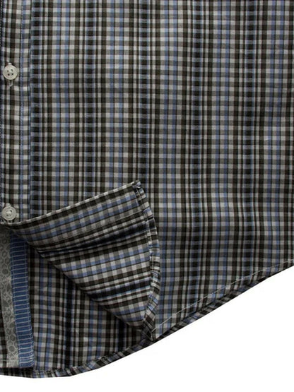 Funkys Vertical Checkered Casual Shirt-8689