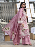 Parishay Monaco Luxury Lawn'26 Embroidered Unstitched 3-Piece Suit-MN-02