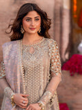 Binilyas Sona Gachi Formals Organza Embroidered Unstitched 3-Piece Suit-D-601