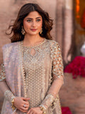 Binilyas Sona Gachi Formals Organza Embroidered Stitched 3-Piece Suit-D-601