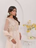 Farooq Hameed Studio Pariza Lux Festive'25 Glass Silk Embroidered Stitched 3-Piece Suit-Aifa
