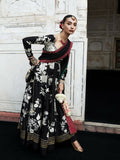Hussain Rehar Festive Pret'25 Korean Raw Silk Embroidered Stitched 3-Piece Suit-Nagira