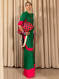 Hussain Rehar Pay Day Vol II Raw Silk Stitched 2-Piece Suit-Lyre