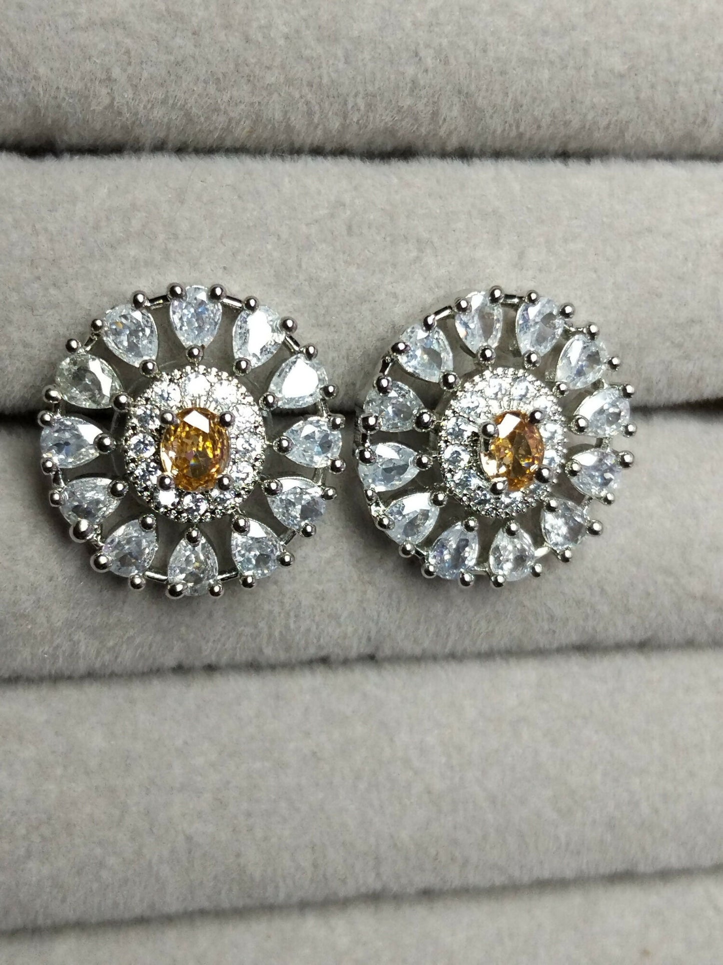 H&A Jewellery One Carat Stud Earrings