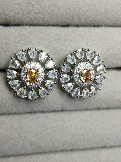 H&A Jewellery One Carat Stud Earrings