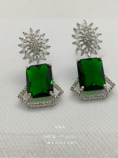 H&A Jewellery One Carat Earrings