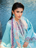 Binilyas Kayra Summer Edit Lawn Embroidered Stitched 3-Piece Suit-312 - A