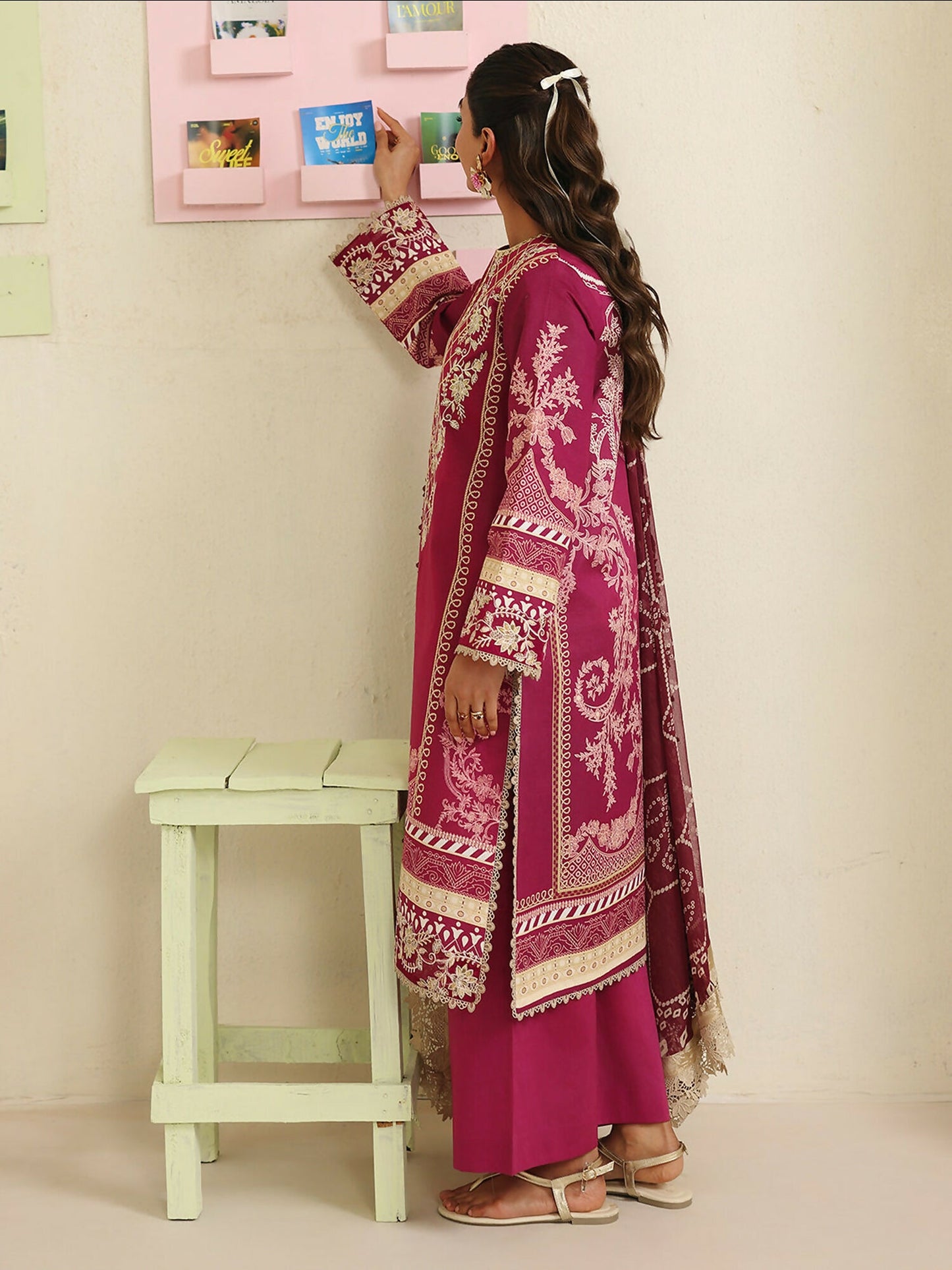 Mahnur Anaya Vol.2 Lawn Embroidered Stitched 3-Piece Suit-AN-2-20