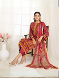 Sitara Lawn Embroidered Unstitched 3-Piece Suit-127