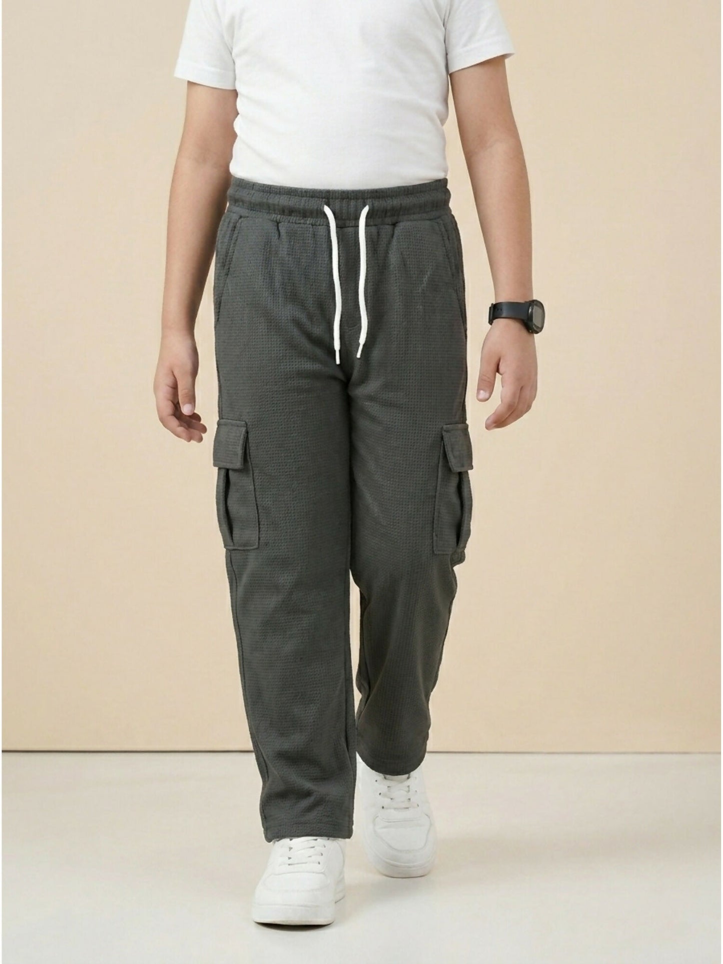 Velvour Boys Polyester Trouser-VT27-C