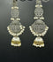 H&A Jewellery Handmade Brass Oxidized Jhumka With Sahara
