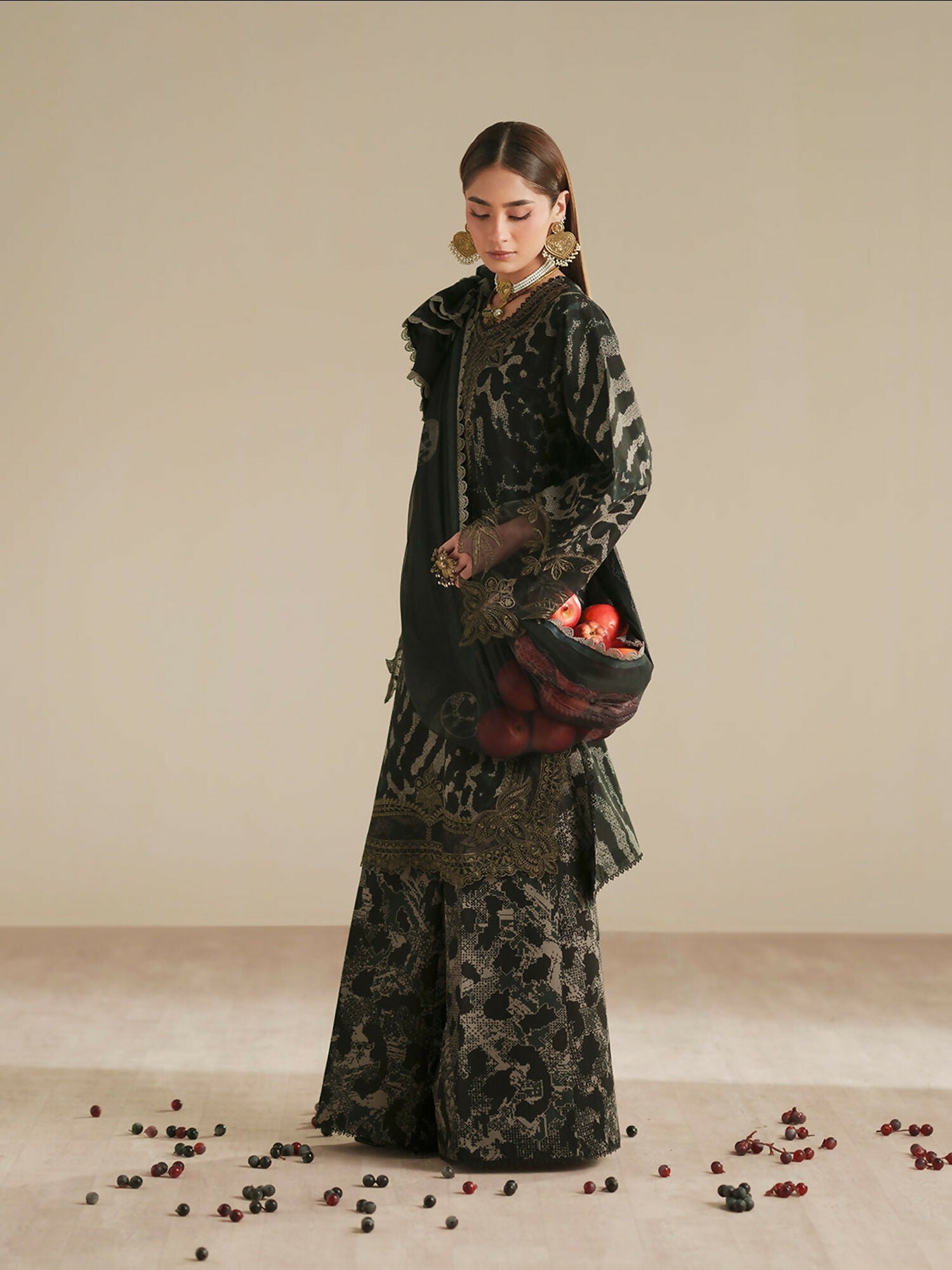 Binilyas Jojo Summer'26 Lawn Embroidered Unstitched 3-Piece Suit-82A