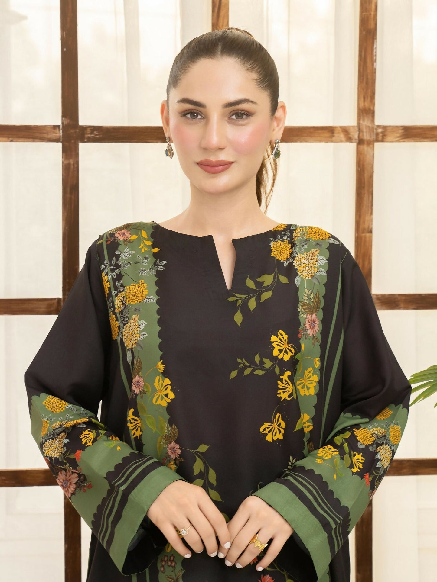 Panache Apparel Florise Lawn Printed Co-Ord Set-Dream Night