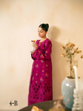 RajBari Jahaan Premium Festive Lawn Embroidered Unstitched 3-Piece Suit-MAYA 4-B
