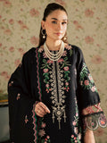 Mahnur Kaia Slub Linen Embroidered Unstitched 3-Piece Suit-K- 14