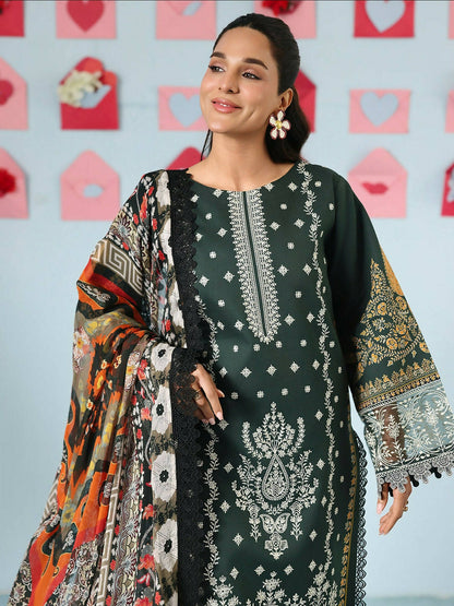 Mahnur Anaya Summer Vol 2 Lawn Embroidered Unstitched 3-Piece Suit-AN-2-18