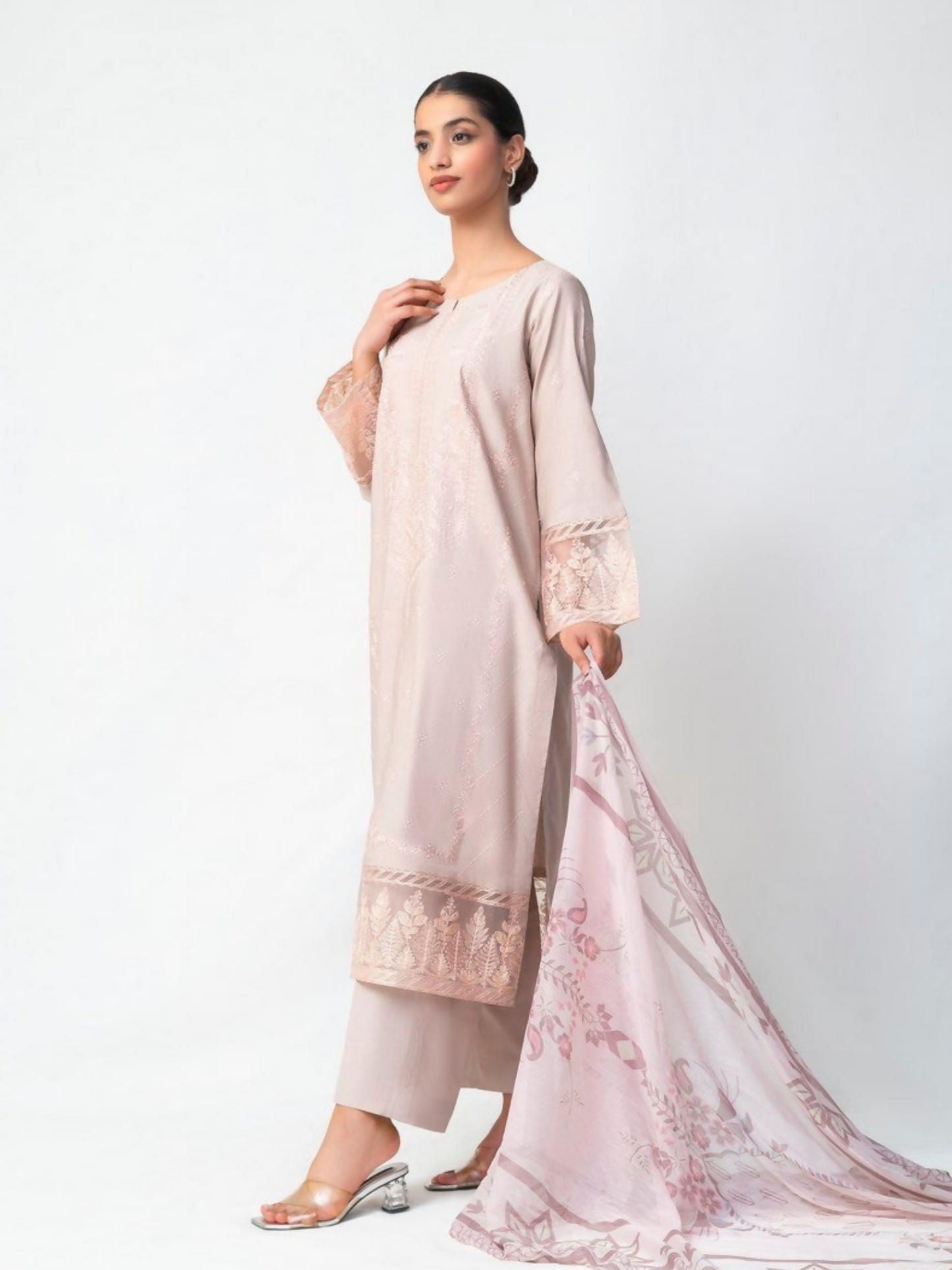 Imran Aftab Maya Winter Karandi Embroidered Unstitched 3-Piece Suit-IAKC-UF-32