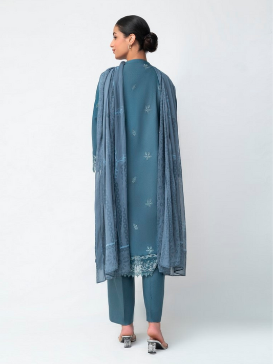 Imran Aftab Maya Winter Karandi Embroidered Unstitched 3-Piece Suit-IAKC-UF-31