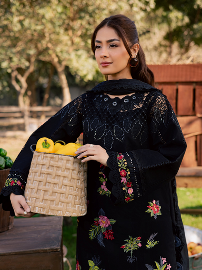 Parishay Summer Queen Vol 2 Lawn Embroidered Unstitched 3-Piece Suit-SQU-11