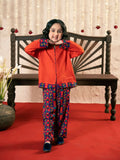 Velvour Girls Cotton Printed Co-Ord Set-VG187-A