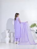Ruby's Couture Festive Fall'25 Organza Embellished Stitched 3-Piece Suit-Rinaz